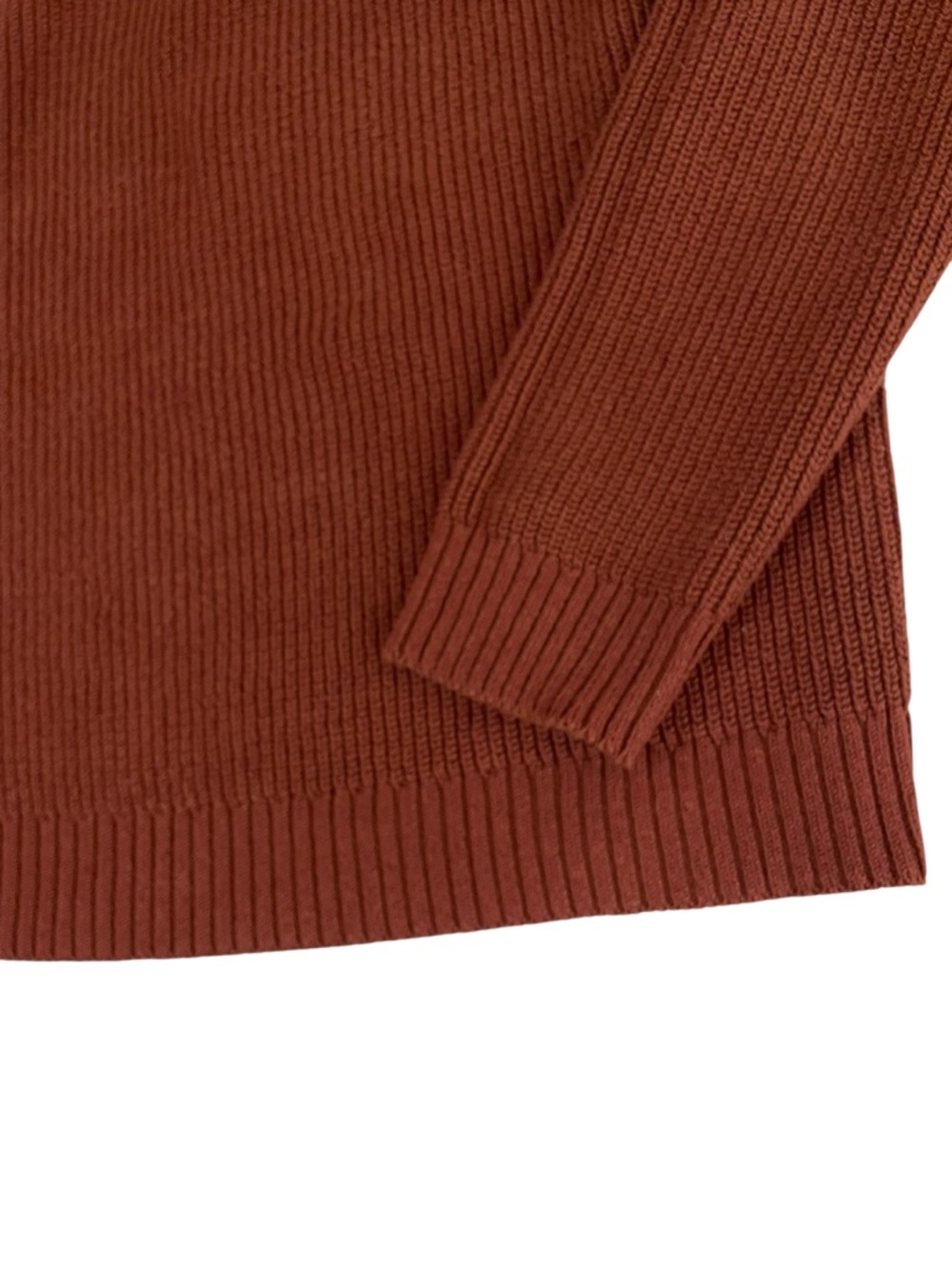 La Maille SEZANE Gary Jumper Sweater Caramel XS - Picture 9 of 12